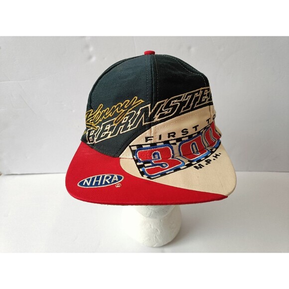 Kenny Bernstein Hat Men's Black NHRA Snapback - Picture 1 of 8